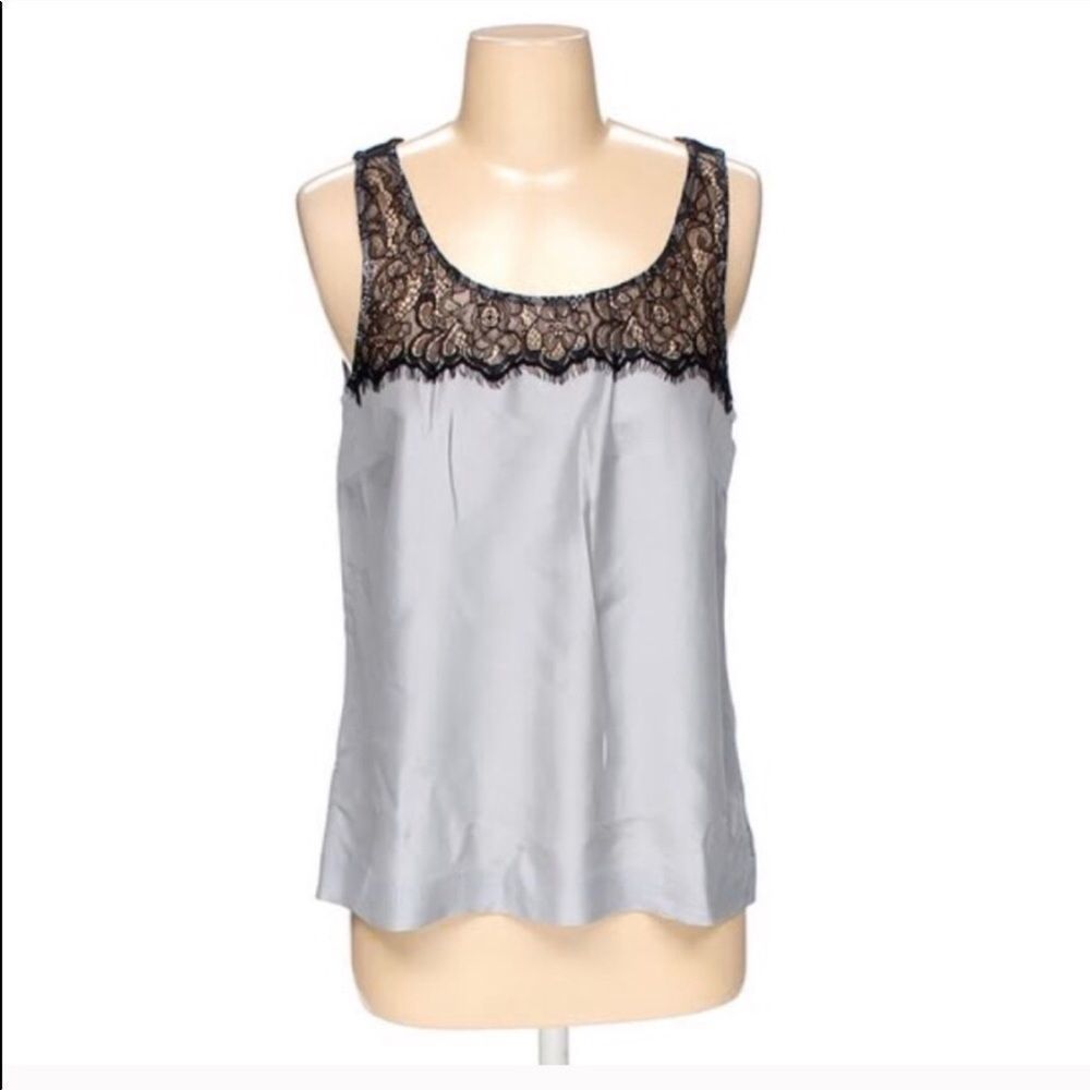 J.Crew Silky Lace Shell Tank